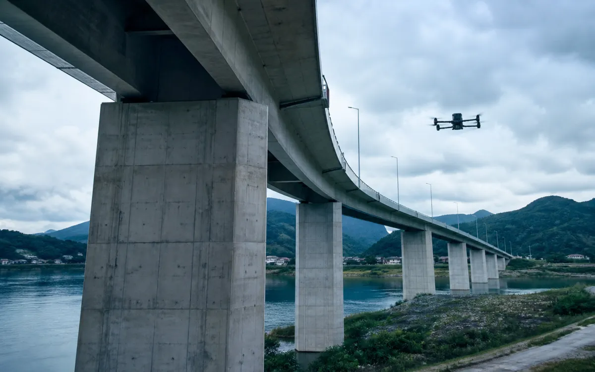 早瀬大橋 定期点検支援の現場記録